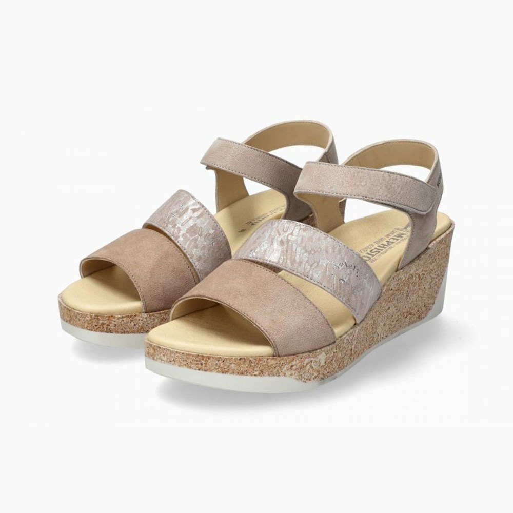 Sandalias Cuña Mephisto Gianna Mujer | YAB706934