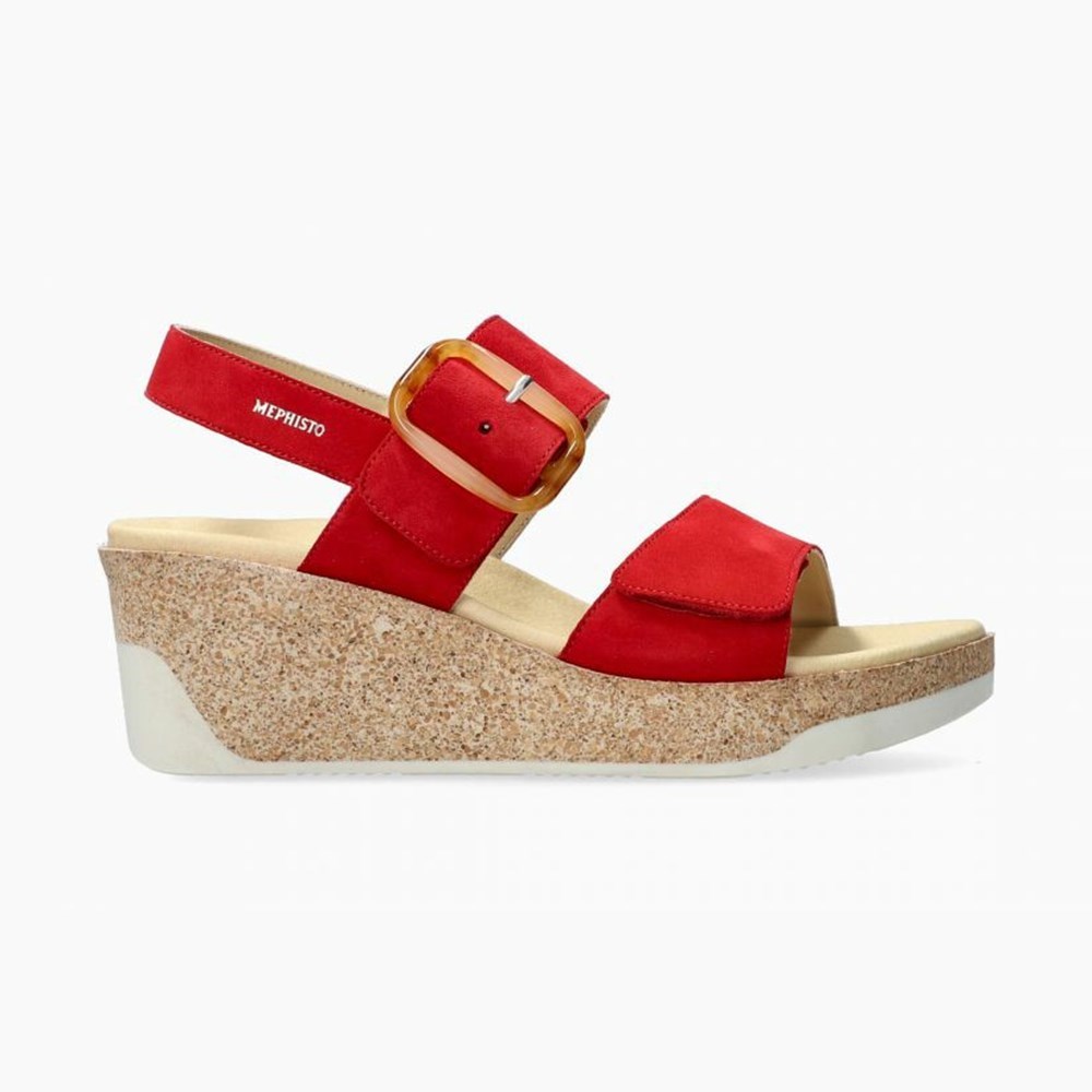 Sandalias Cuña Mephisto Giulia Mujer | CFQ178243